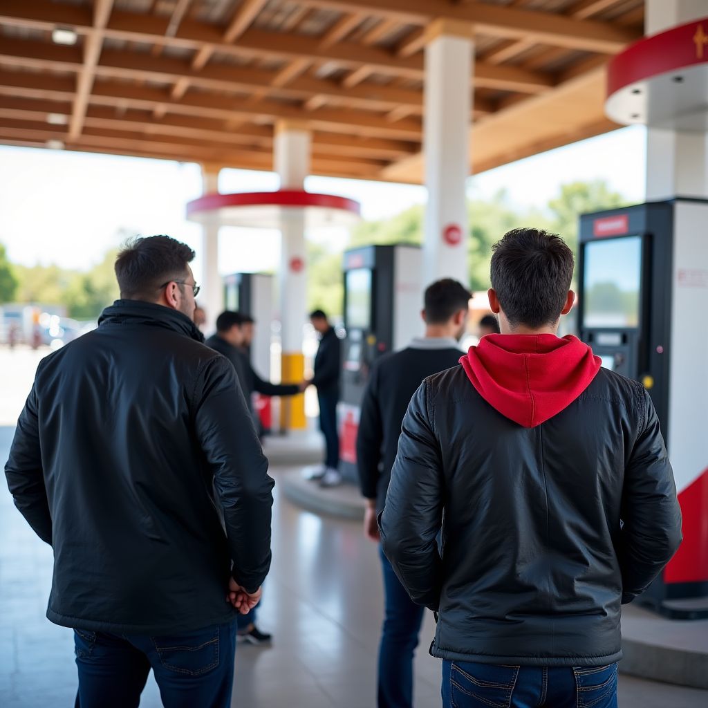 Visita técnica a estación de servicio moderna